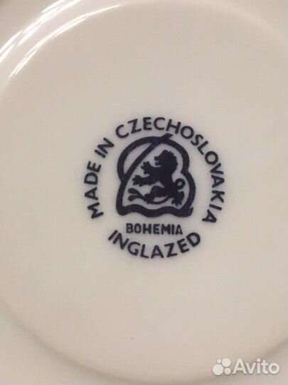 Сервиз кофейный. Богемия, Чехословакия. Винтаж