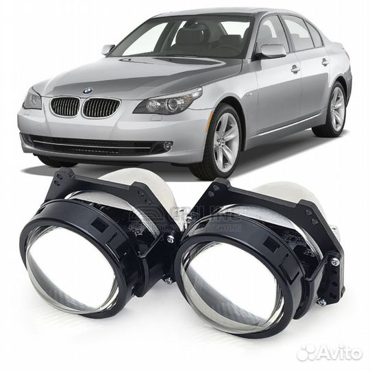 Линзы для BMW 5 Series V E60 рестайл 2007-2010