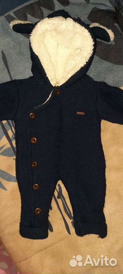 Комбинезон из шерсти мериноса