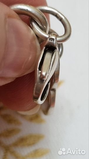 Браслет Tiffany&Co серебро-эмаль