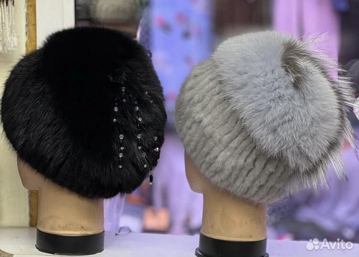 Шапка зимняя женская