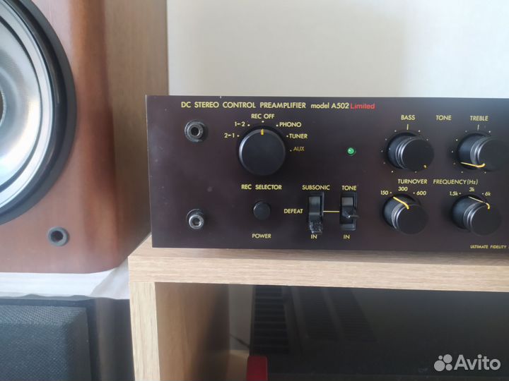 Предусилитель luxman / luxkit a 502 limited