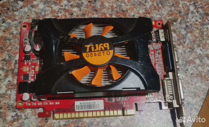 Видеокарта gts 450 1gb