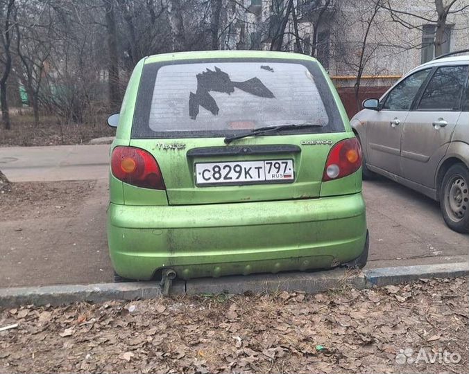 Матиз целиком на запчасти