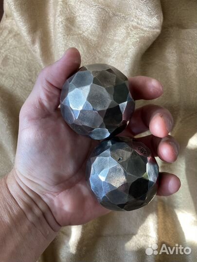Кованные нержавеющие гантань D56мм