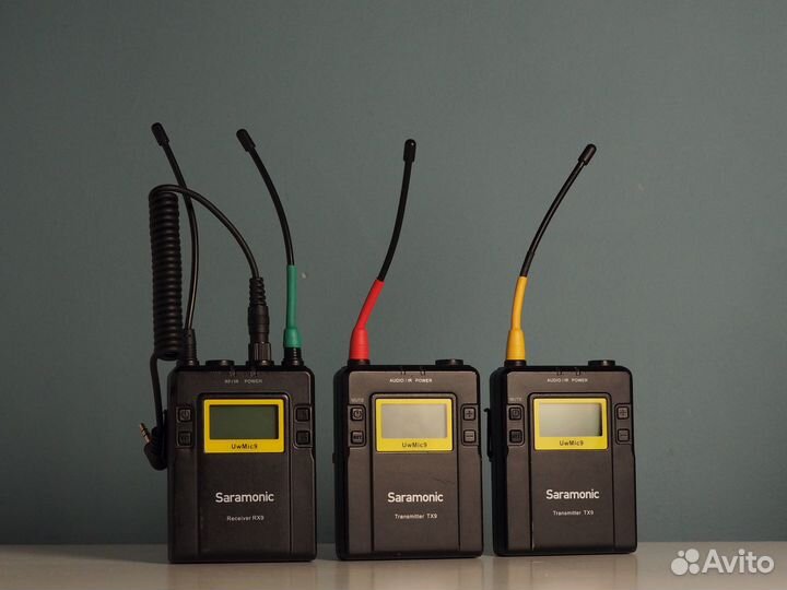 Saramonic Uwmic9 TX9 +TX9+ RX9 + HU9