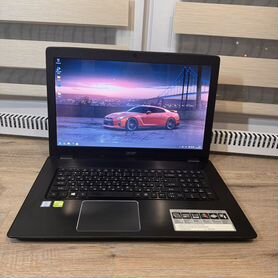 Большой Acer 17.3 i3gen7/940mx 2 gb/6/ssd+hdd