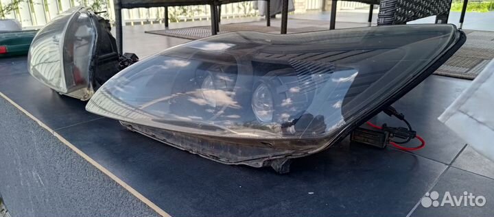 Фары ford focus 2 рестайлинг с линзами