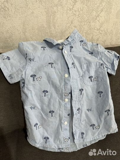 Рубашка на мальчика 80