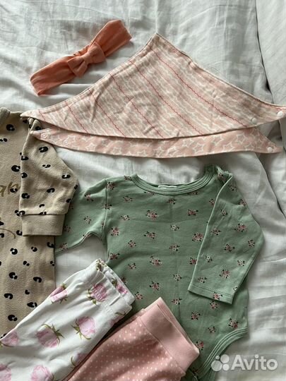 Пакет вещей на девочку 68