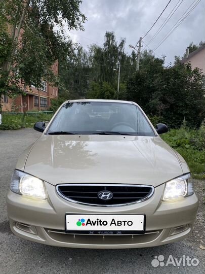 Hyundai Accent 1.5 МТ, 2004, 165 572 км