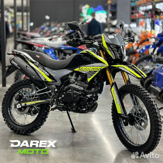 Эндуро. Кроссовый мотоцикл 300 enduro ST neon