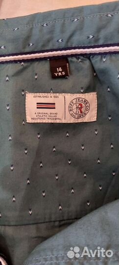 Рубашка подростковая новая