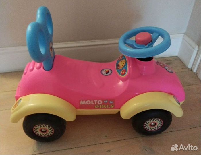 Машина-каталка Molto-girls