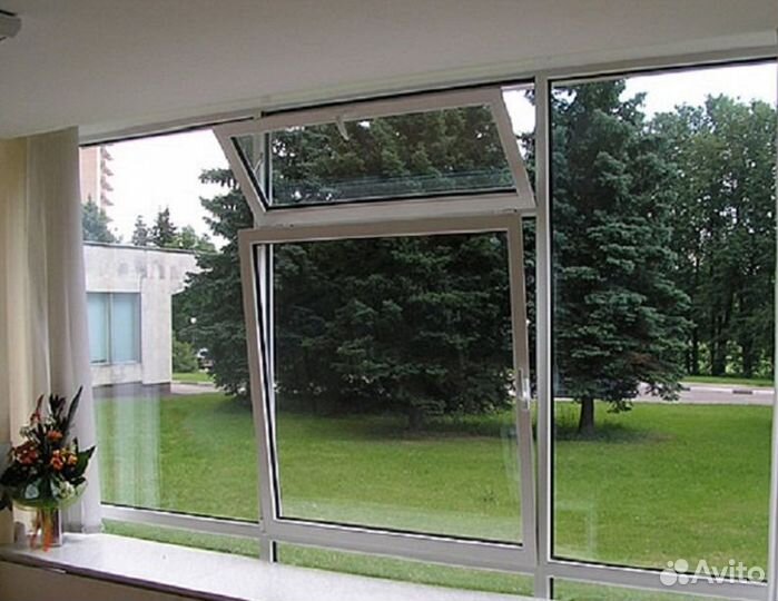 Алюминиевые окна раздвижные