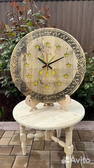 Часы из дерева