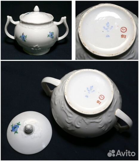 Посуда СССР. Тарелки, чашки, сахарницы, чайники