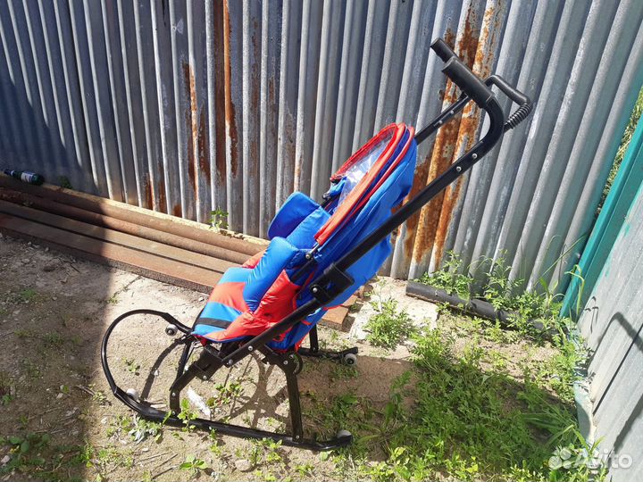 Санки-коляска детские