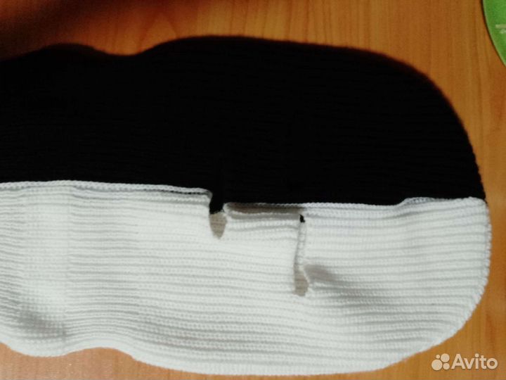 Балаклава чëрна-белая