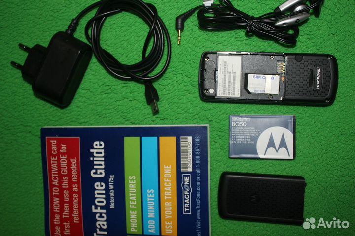 Очень редкий телефон Tracfone Motorola W175 из США