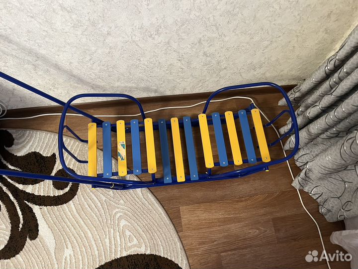 Санки двухместные