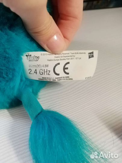 Furby connect ферби коннект голубой
