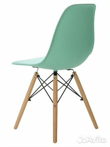 Стул в стиле eames DSW,мятный