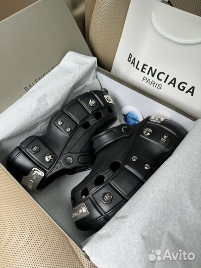 Кроксы Balenciaga Hardcrocs Black