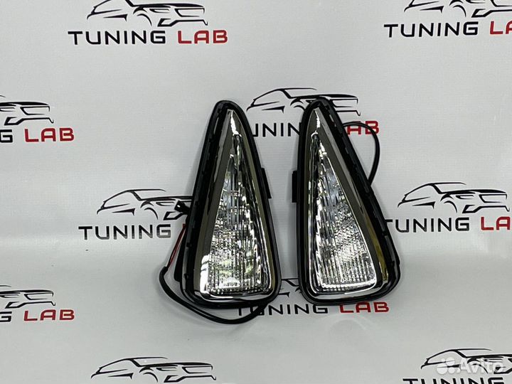 Camry 55 LED Фонари (дхо) в передний бампер L1ME2