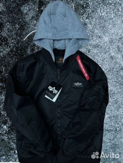 Бомбер alpha industries 46-54