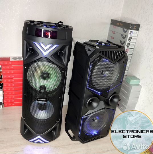 Блютуз Колонка Большая ZQS-6203 Доставка v.4