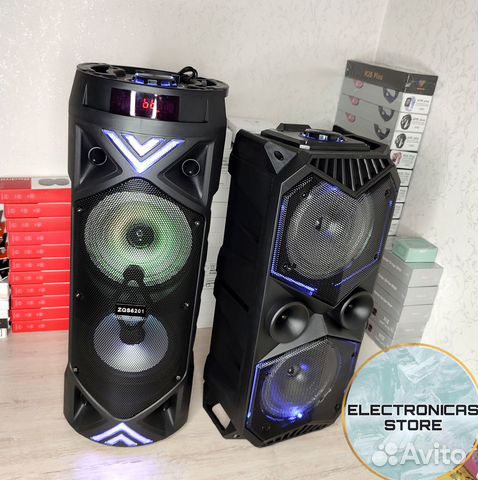 Блютуз Колонка Большая ZQS-6203 Доставка v.4