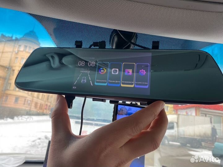 Видеорегистратор зеркало BOS-mini M60