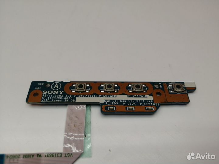 Плата включения Sony SVE141B11V 1P-1123J00-6012