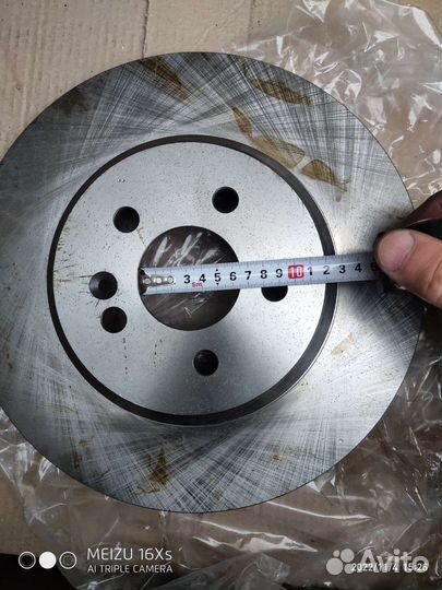 Задние тормозные диски на мерседес мл комплект