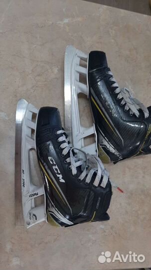 Коньки для хоккея с мячом. ссм tacks 9060