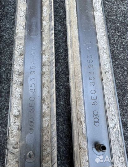 Молдинги дверей s-line Audi A4 B6