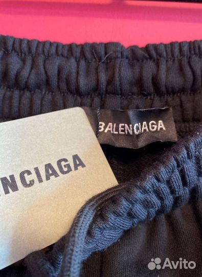 Balenciaga Under Armor штаны оверсайз