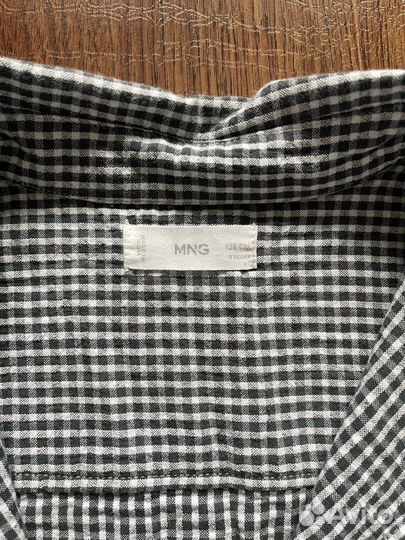 Рубашка Mango kids на мальчика