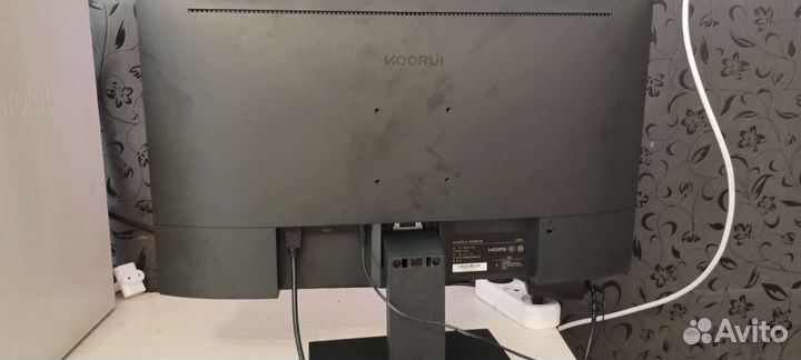 Монитор koorui 24 дюйма, full HD, 75hz, новый