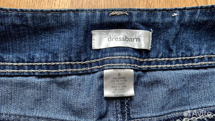 Юбка джинсовая dressbarn 42 размер S