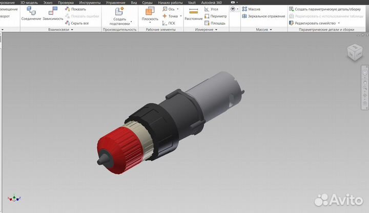 Разработка 3D, 3д-печать, 3д модели, в CAD системе