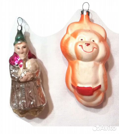 Елочные игрушки СССР
