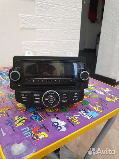 Магнитола Шевроле Круз Рестайл с рамкой GM