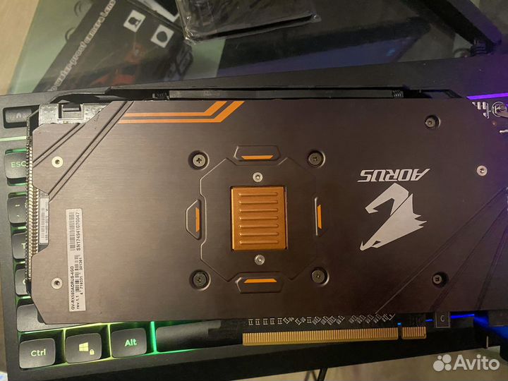 Видеокарта Gigabyte AMD Radeon RX 580 aorus