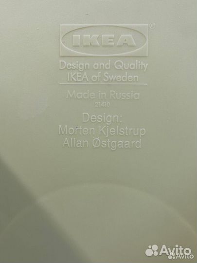 Детский стол и стул IKEA маммут