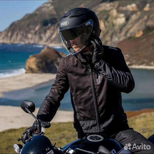 Мотошлем shoei J-Cruise II candy черный матов,XL