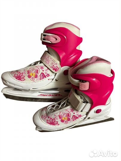 Коньки фигурные раздвижные 34 37