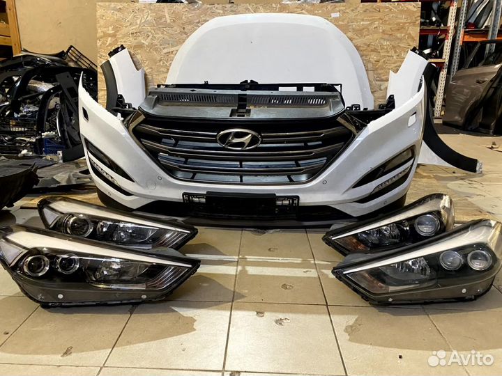 Бампер капот крылья фары Hyundai Tucson 3