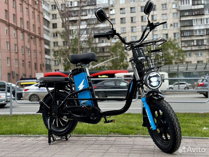 Электровелосипед Minako Monster (черный)
